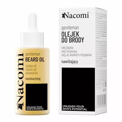 Nacomi Gentleman Olejek Nawilżający do Brody i Zarostu 40ml