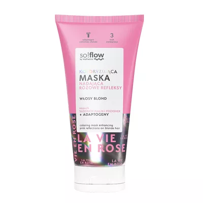 So!flow Maska Nadająca Różowe Refleksy 200ml