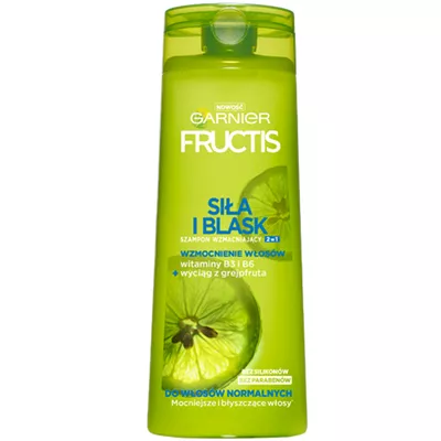 Garnier Fructis Siła i Blask Szampon Wzmacniający 2w1 400ml