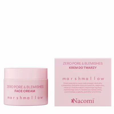 Nacomi Marshmallow Zero Pore &amp; Blemishes Krem do Twarzy 40ml