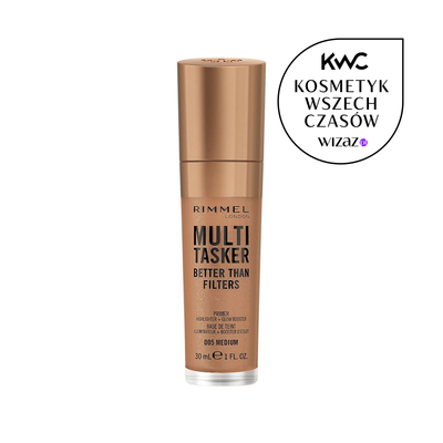 Rimmel Multi Tasker Better Than Filters Podkład Glow Booster 3w1 005 Medium