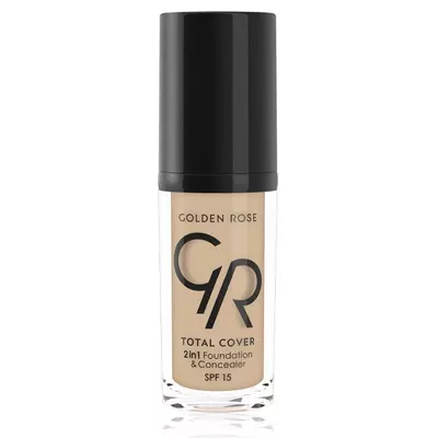 Golden Rose Total Cover 2 in 1 Kryjący Podkład 05 Cool Beige
