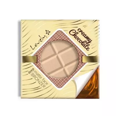 Lovely Creamy Chocolate Matowy Puder Brązujący Deep 9g