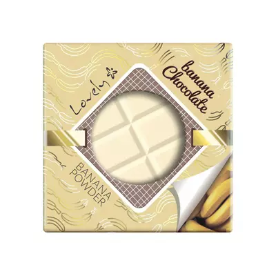 Lovely Banana Chocolate Powder Puder do Twarzy 9g