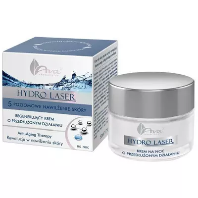 AVA Hydro Laser Regenerujący Krem na Noc