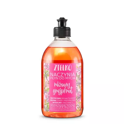 ZIELKO Płyn do Mycia Naczyń Różowy Grejpfrut 500ml