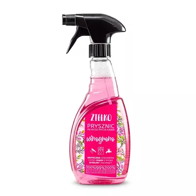 ZIELKO Płyn do Mycia Kabin Prysznicowych Winogrono 500ml