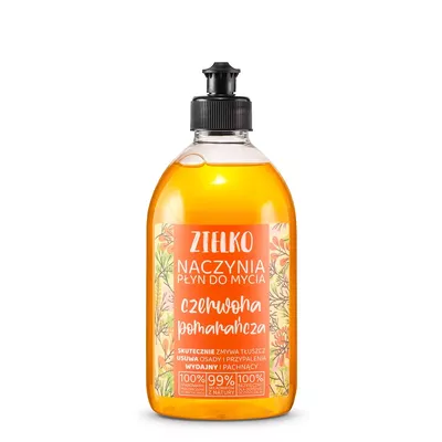 ZIELKO Płyn do Mycia Naczyń Czerwona Pomarańcza 500ml