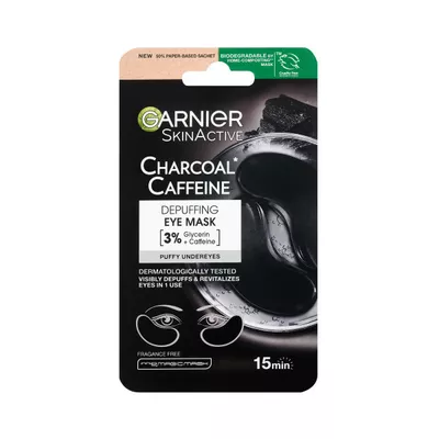 Garnier Charcoal Caffeine Płatki pod Oczy