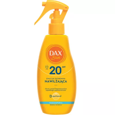 DAX SUN Emulsja Ochronna Nawilżająca SPF20+ 200ml