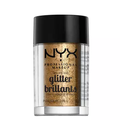 NYX Glitter Brillants Brokat do Twarzy i Ciała 08 Bronze