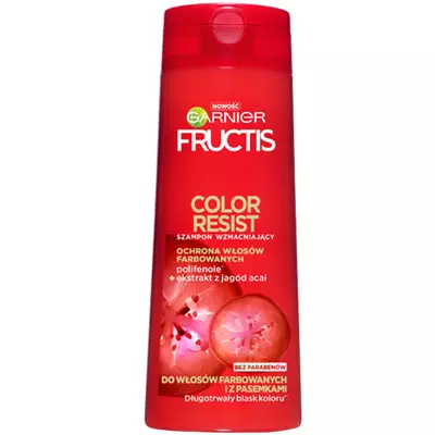 Garnier Fructis Color Resist Szampon Wzmacniający 400ml  