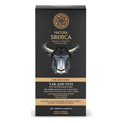 Natura Siberica Yak &amp; Yeti Chłodzący Żel po Goleniu 150ml