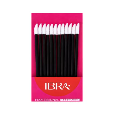IBRA Makeup Jednorazowe Aplikatory do Ust 12szt