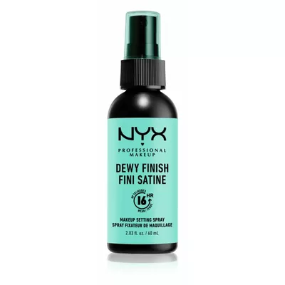 NYX Professional Makeup Dewy Finish Setting Spray Rozświetlająca Mgiełka do Twarzy