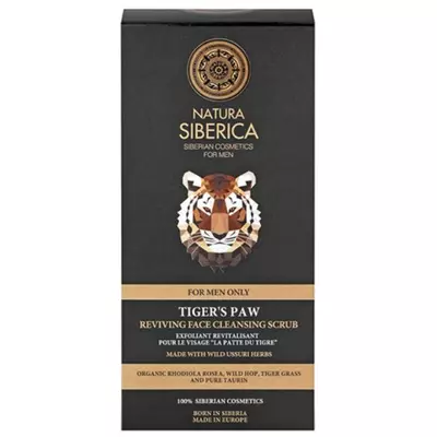 Natura Siberica Tiger's Paw Orzeźwiający Scrub do Twarzy 150ml