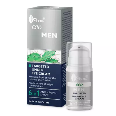 AVA Eco Men Krem pod Oczy 6w1