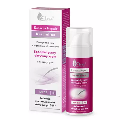 AVA Rosacea Repair Specjalistyczny Aktywny Krem z Hesperydyną SPF25 50ml