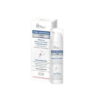 AVA Aktywne Serum na Dzień Zwężające Pory z Różą Japońską 