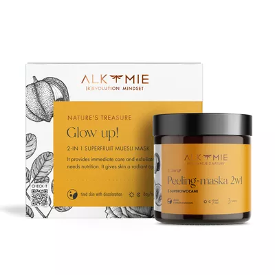 Alkmie 2w1 Peeling-Maska z Superowocami 60ml