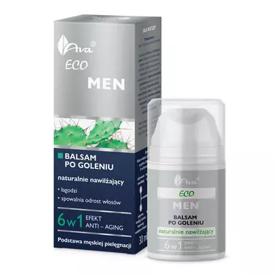 AVA Eco Men Nawilżający Balsam po Goleniu 6w1