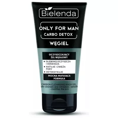 Bielenda Only for Man Oczyszczający Żel do Mycia Twarzy