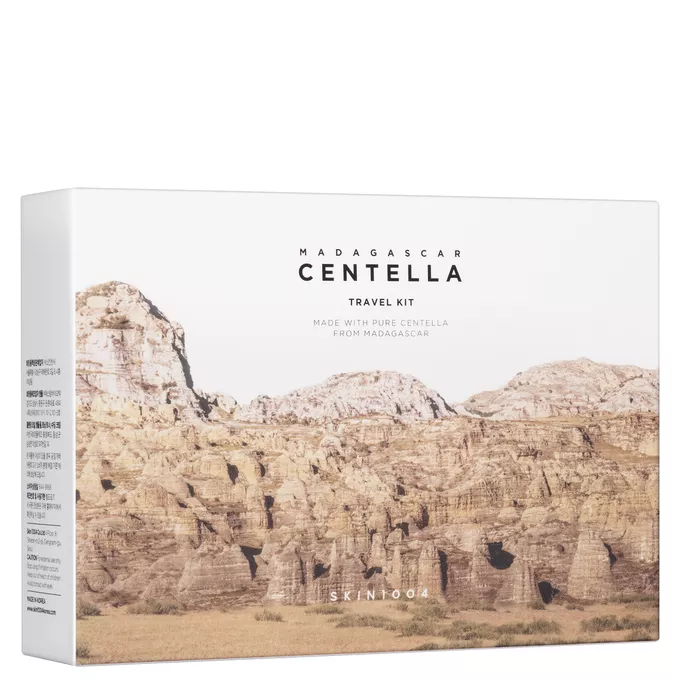 Skin1004 Madagascar Centella Travel Kit Zestaw Podróżny Kosmetyków z Wąkrotą Azjatycką