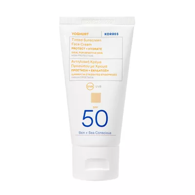 KORRES Joghurt Koloryzujący Krem Ochronny SPF50+ 50ml