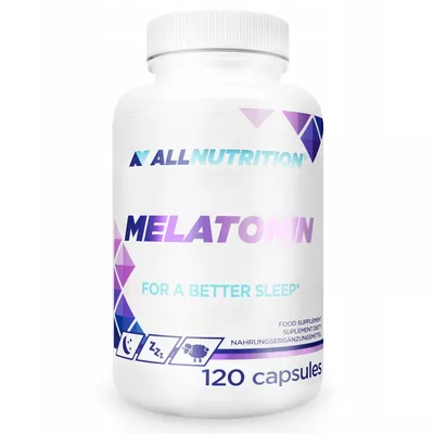 ALLNUTRITION Melatonin For a Better Sleep Suplement Diety 120 Kapsułek