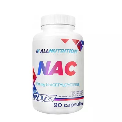 ALLNUTRITION NAC 150mg N-Acetylcysteine Suplement Diety 90 Kapsułek