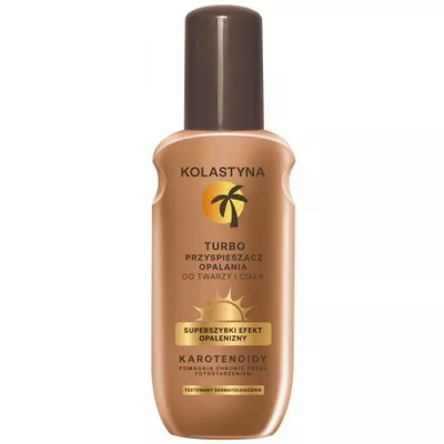 Kolastyna Turbo Przyspieszacz Opalania do Twarzy i Ciała 150ml