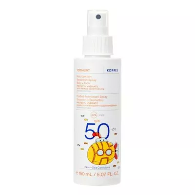 KORRES Yoghurt Emulsja Ochronna w Sprayu dla Dzieci SPF50+ 150ml