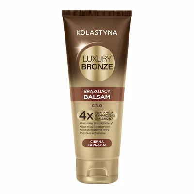 Kolastyna Luxury Bronze Brązujący Balsam do Ciała Karnacja Ciemna 200ml