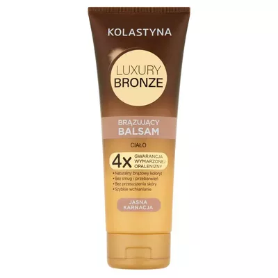 Kolastyna Luxury Bronze Brązujący Balsam do Ciała Karnacja Jasna 200ml
