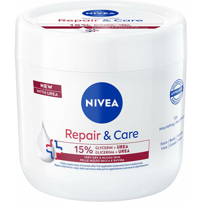 NIVEA Repair &amp; Care Krem Multifunkcyjny Nawilżająco-Regenerujący 400ml