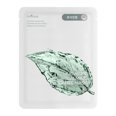 Isntree Mugwort Calming Gauze Mask Maska w Płachcie z Ekstraktem z Bylicy 23g