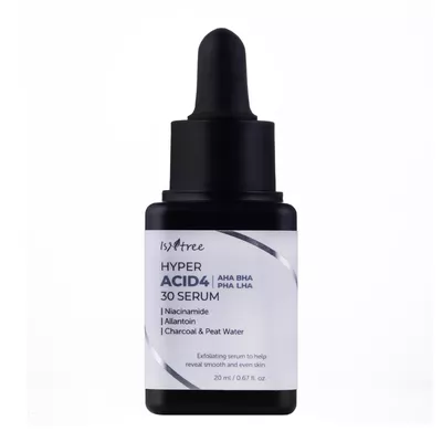 Isntree Hyper Acid4 30 Serum z Kwasami AHA BHA PHA LHA 20ml