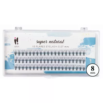 IBRA Makeup Zestaw Kępek Rzęs Knot-Free 0,07-C-8mm 