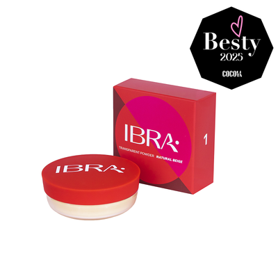 IBRA Makeup Sypki Puder Transparentny nr 1 12g