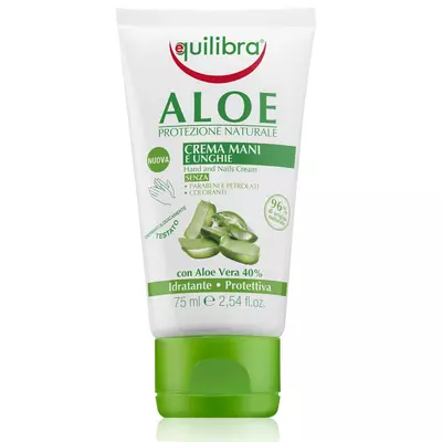 Equilibra Aloesowy Krem do Rąk i Paznokci 75ml