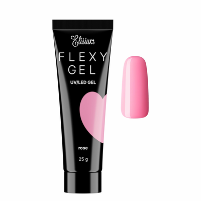 Elisium FlexyGel Żel do Paznokci Rose 25g