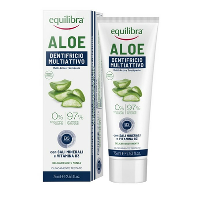 Equilibra Aloesowa Pasta-Żel do Zębów 75ml