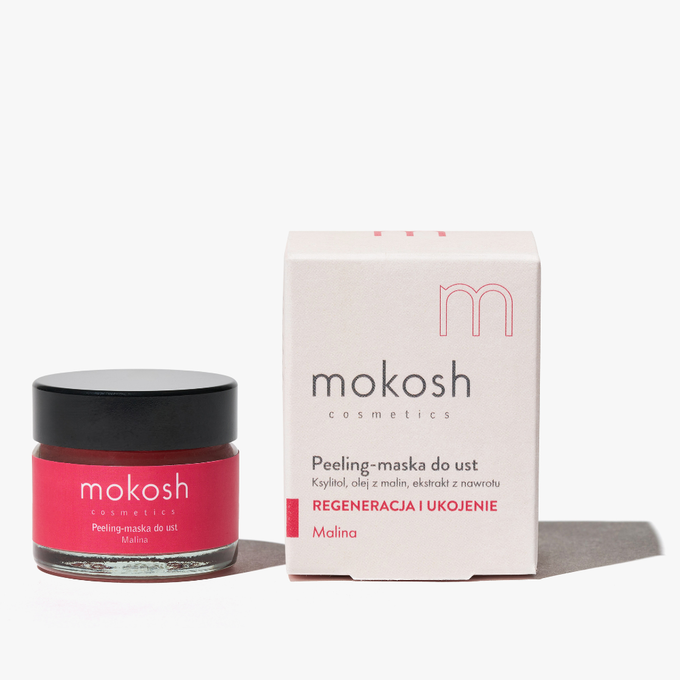 Mokosh Peeling do Ust Malina 15ml
