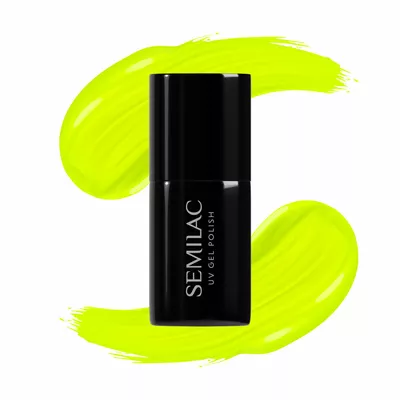 Semilac Lakier Hybrydowy 040 Canary Green 7ml