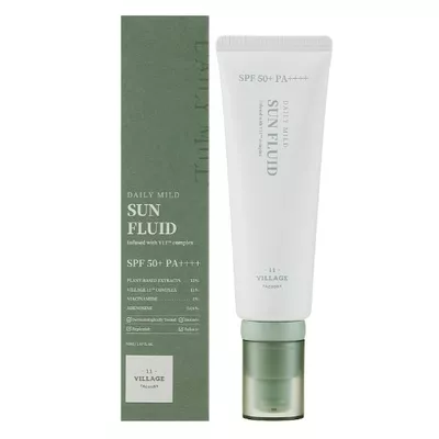 Village 11 Factory Daily Mild Sun Fluid Krem Przeciwsłoneczny SPF50 50ml