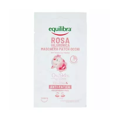 Equilibra Rosa Ialuronica Płatki pod Oczy z Kwasem Hialuronowym