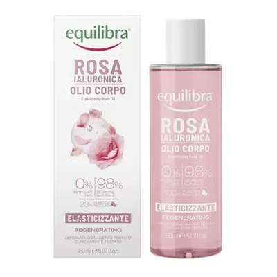 Equilibra Rosa Ialuronica Uelastyczniający Olejek do Ciała z Kwasem Hialuronowym 150ml