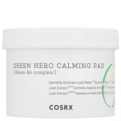 COSRX Green Calming Pad Łagodzące Płatki do Twarzy 70 Sztuk