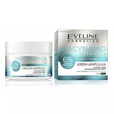 Eveline Krem-Ampułka Niacynamid Redukcja Niedoskonałości 50ml