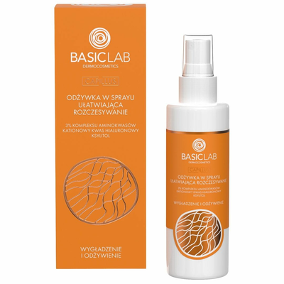 BasicLab Capillus Odżywka w Sprayu Ułatwiająca Rozczesywanie 150ml